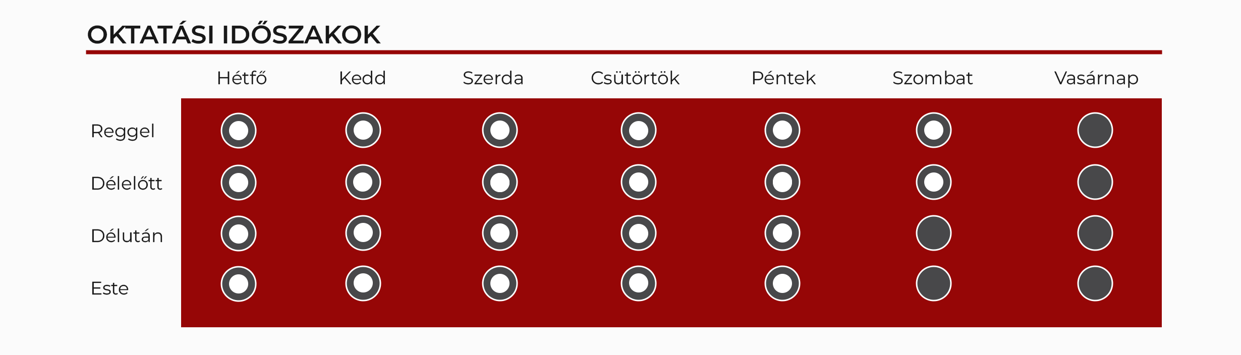 8 Duboczky Miklós - munkaidőtáblázat